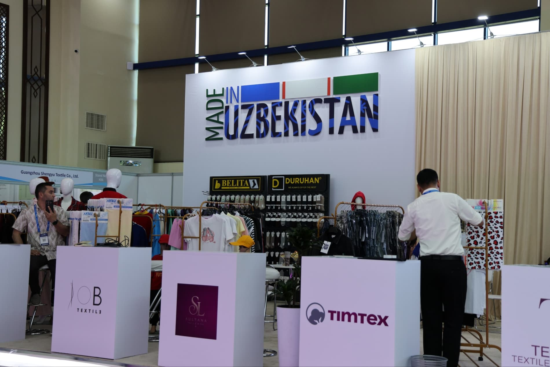 The potential of Uzbekistan’s light industry is being showcased at “TextileExpo Uzbekistan 2026”