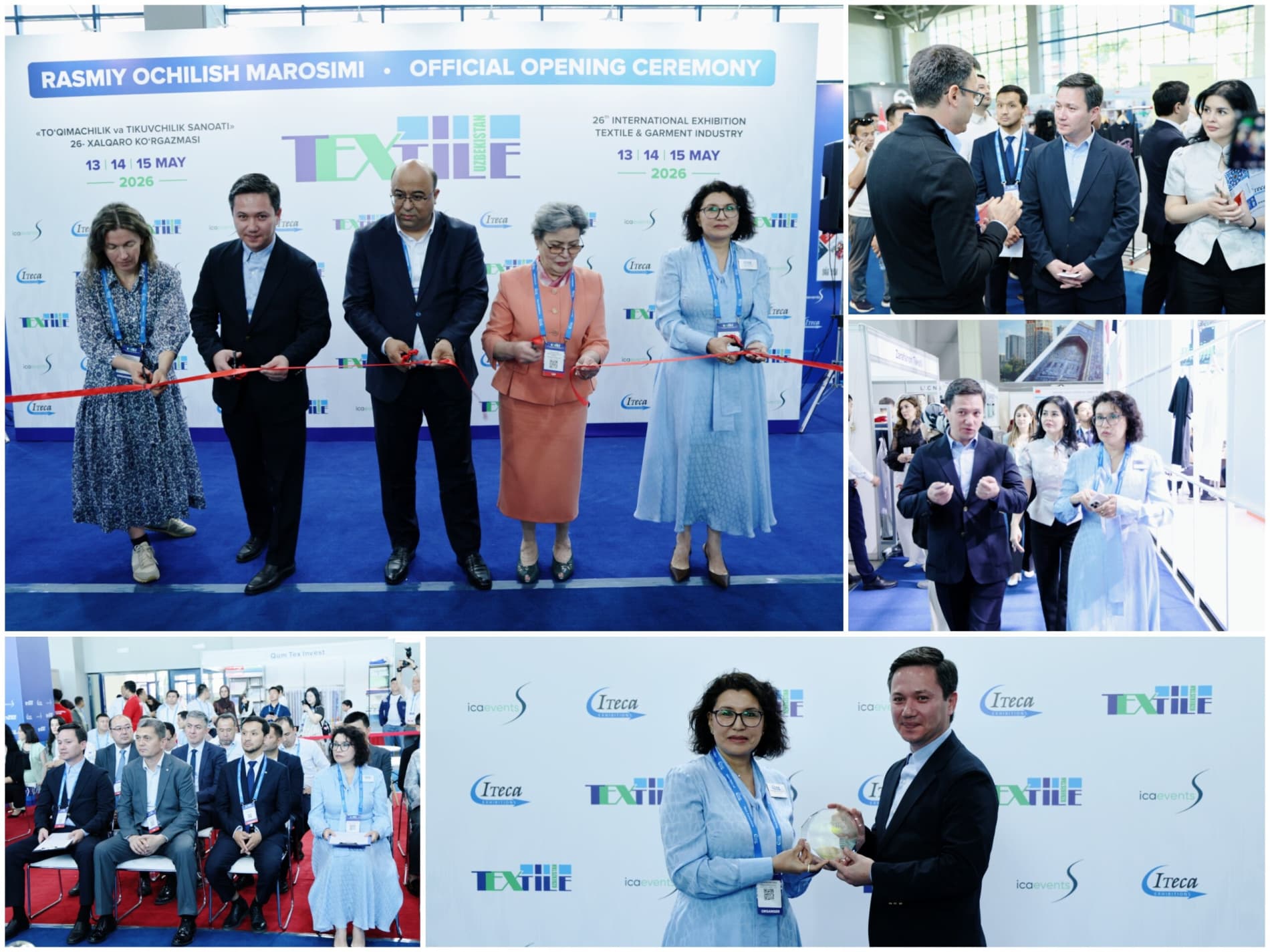 The potential of Uzbekistan’s light industry is being showcased at “TextileExpo Uzbekistan 2026”