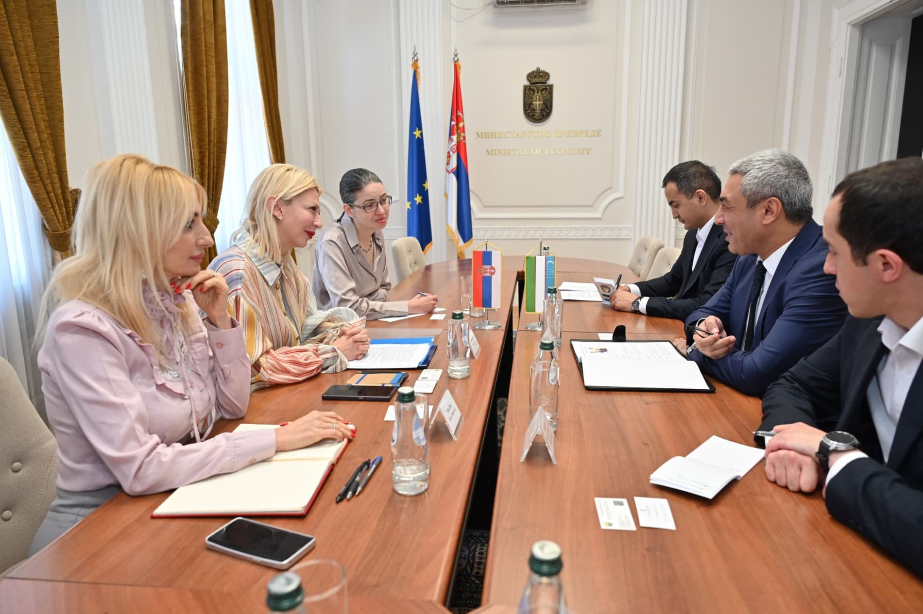 Uzbekistan and Serbia Discuss Prospects for Cooperation in Light Industry