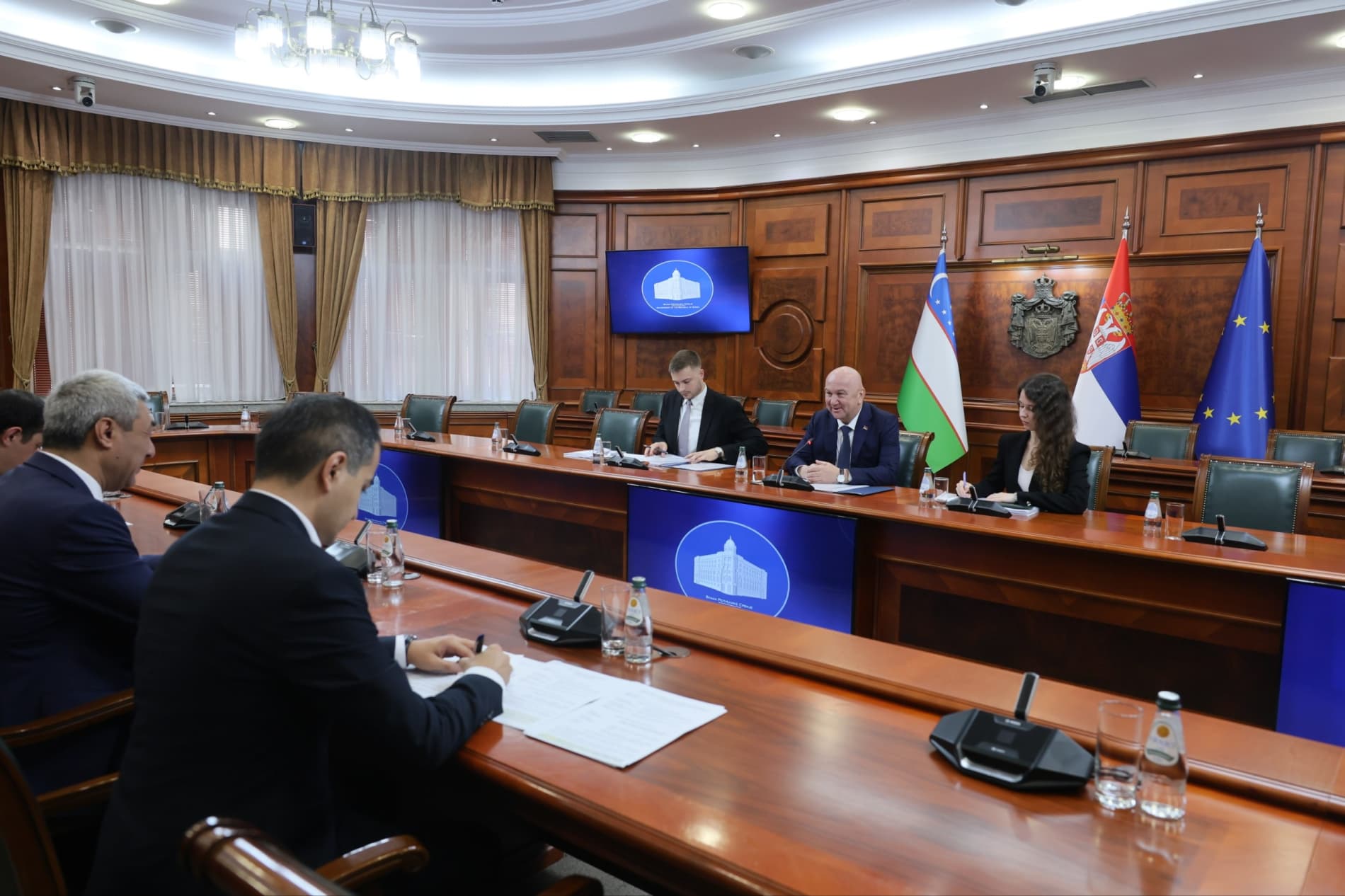 Issues related to the export of Uzbek products to the Serbian market were discussed