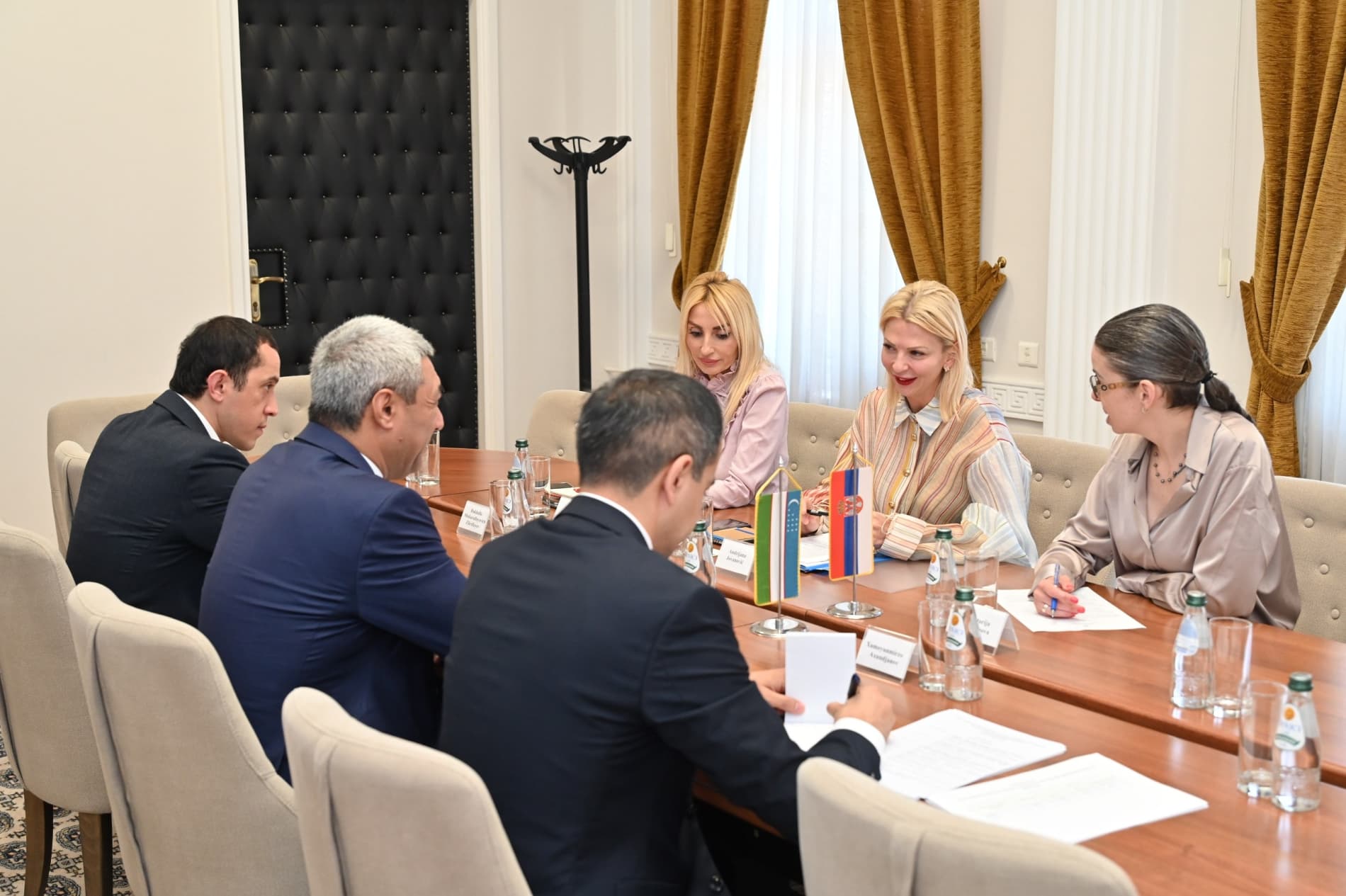 Uzbekistan and Serbia Discuss Prospects for Cooperation in Light Industry