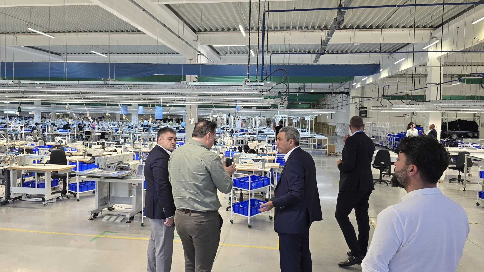 Visit to the “Luss Textile” enterprise located in the city of Raška, Republic of Serbia.