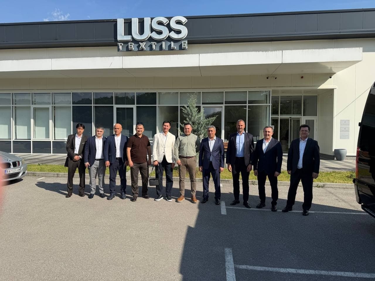 Visit to the “Luss Textile” enterprise located in the city of Raška, Republic of Serbia.