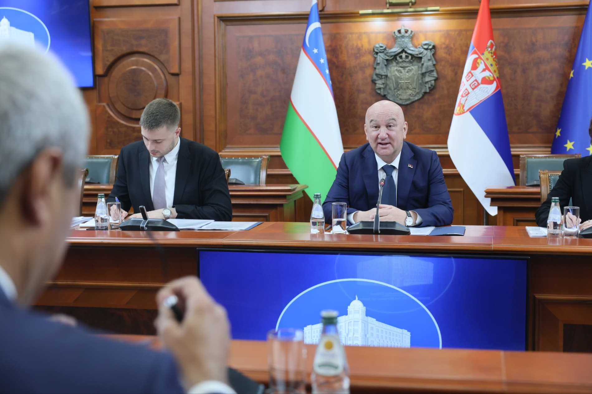 Issues related to the export of Uzbek products to the Serbian market were discussed