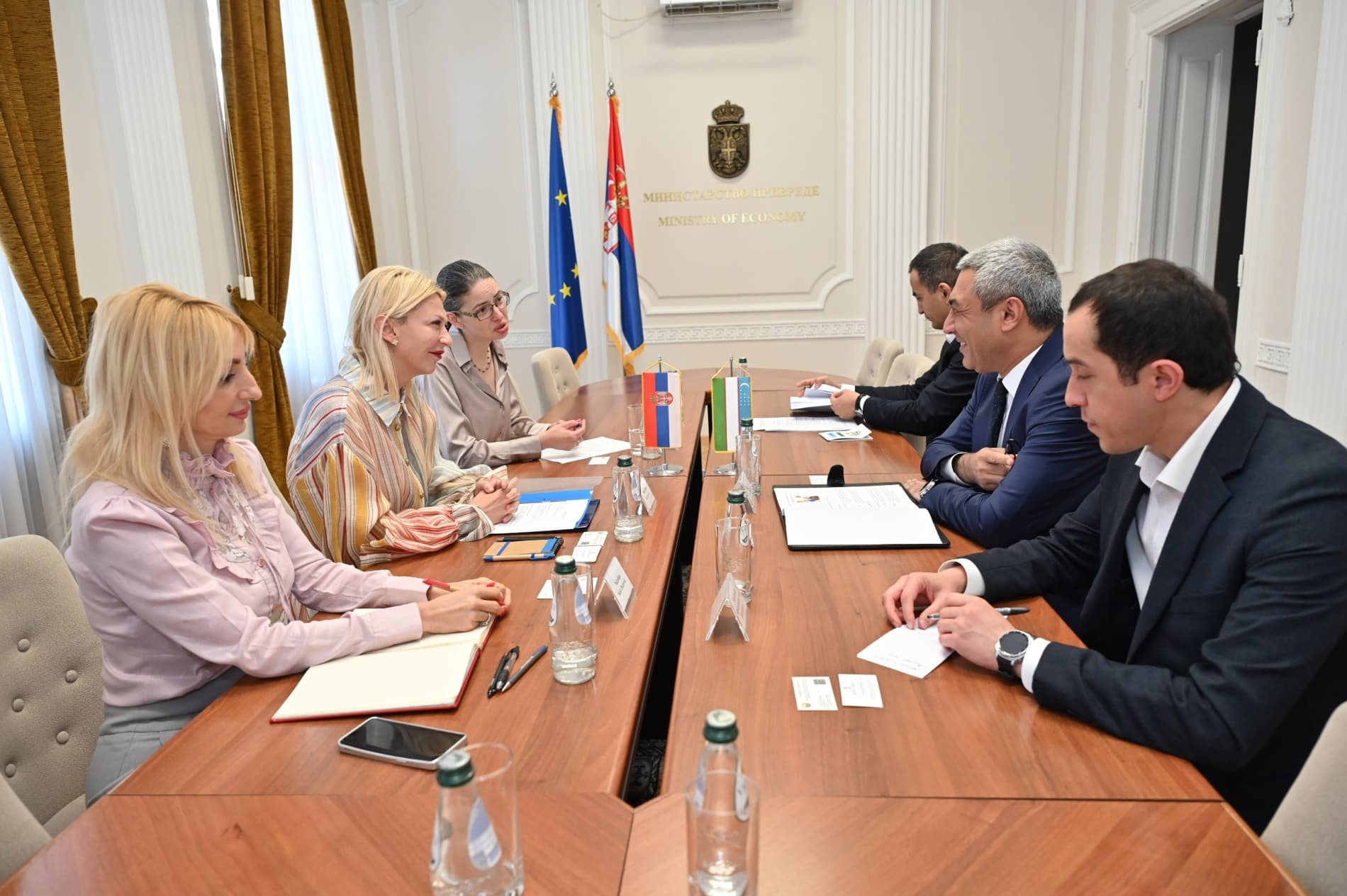 Uzbekistan and Serbia Discuss Prospects for Cooperation in Light Industry