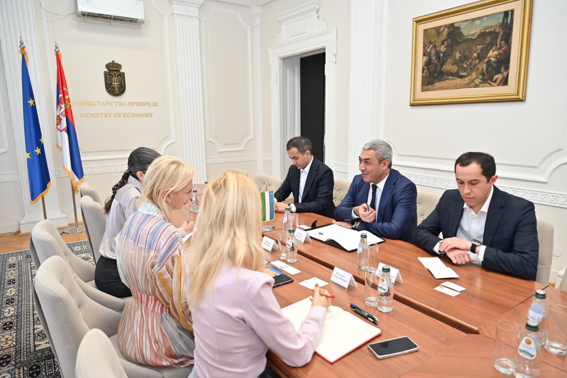 Uzbekistan and Serbia Discuss Prospects for Cooperation in Light Industry
