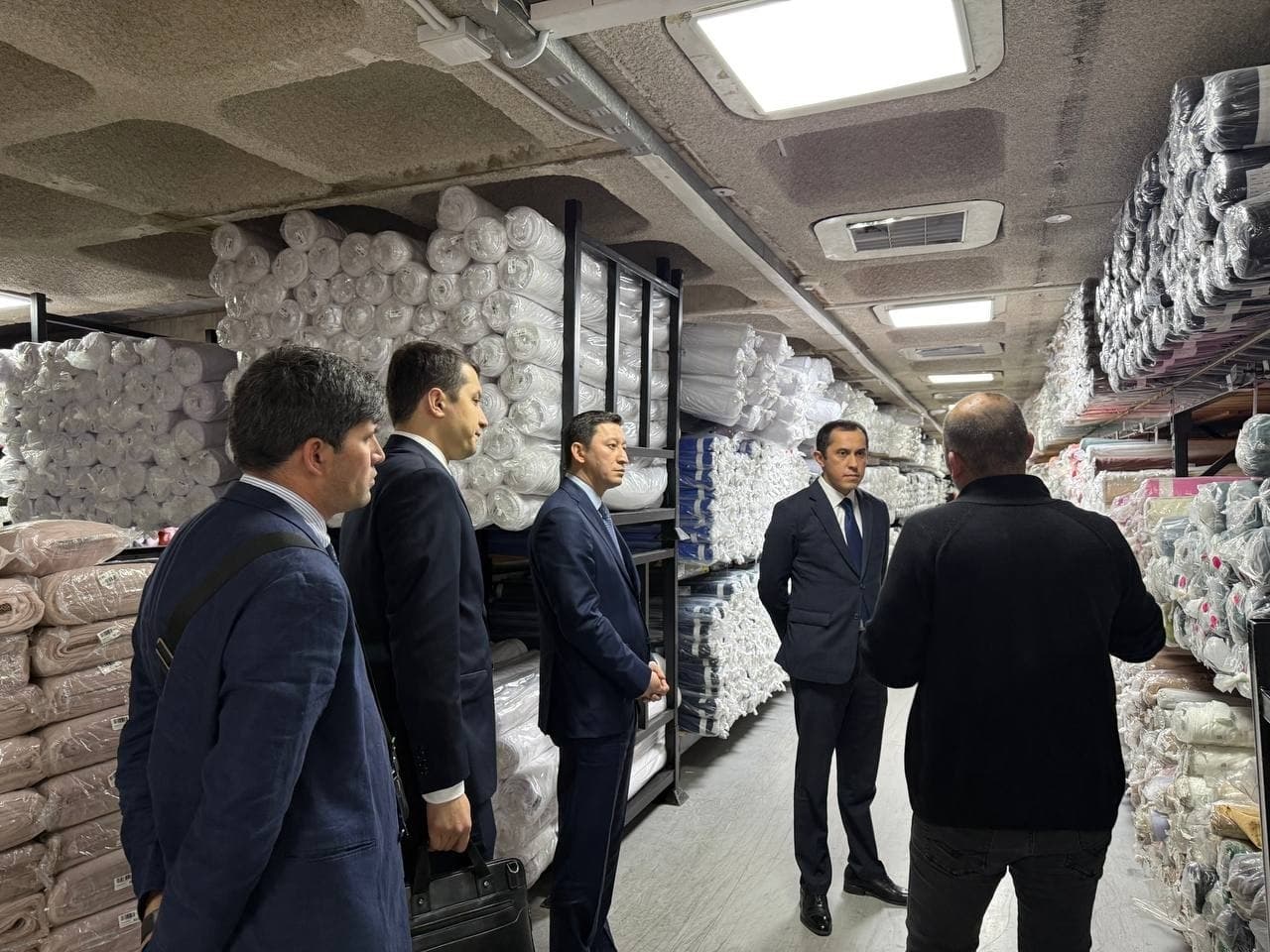 Negotiations Held with MSR (National Fabrics) on Textile Product Exports.