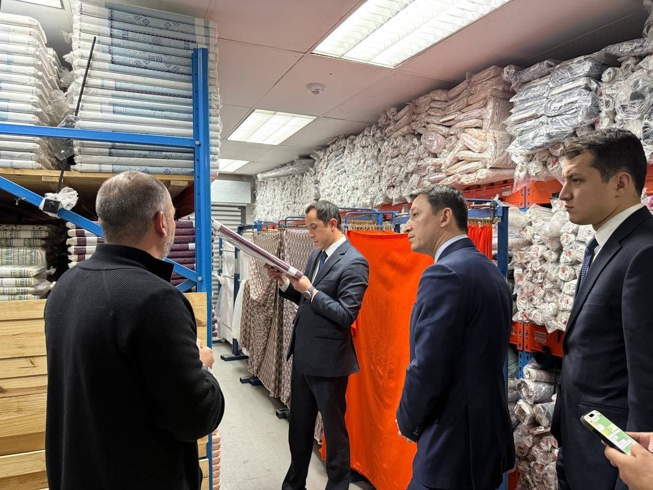 Negotiations Held with MSR (National Fabrics) on Textile Product Exports.