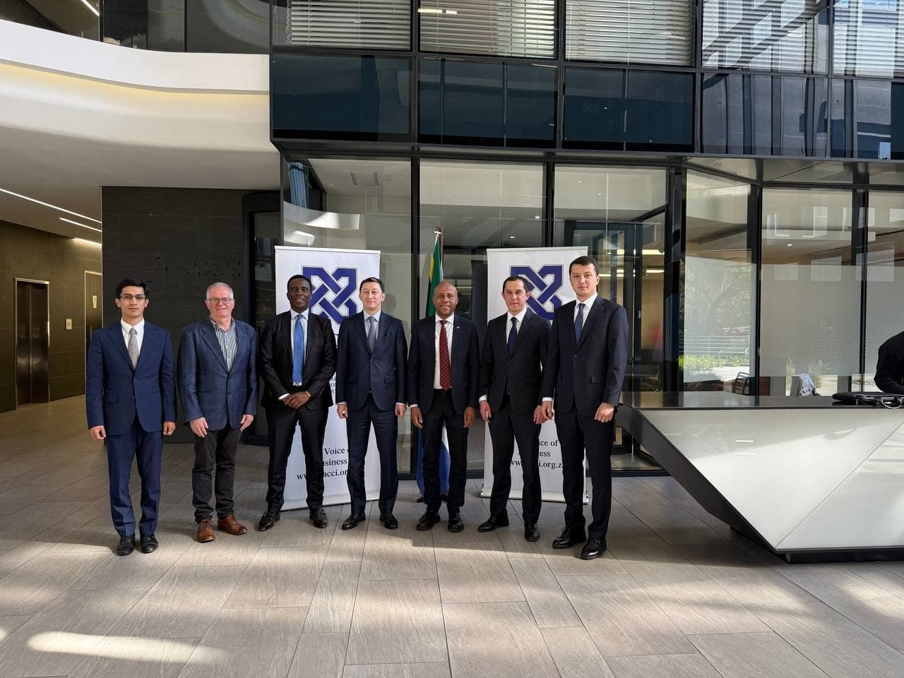 Cooperation Expansion Discussed with the South African Chamber of Commerce and Industry (SACCI).