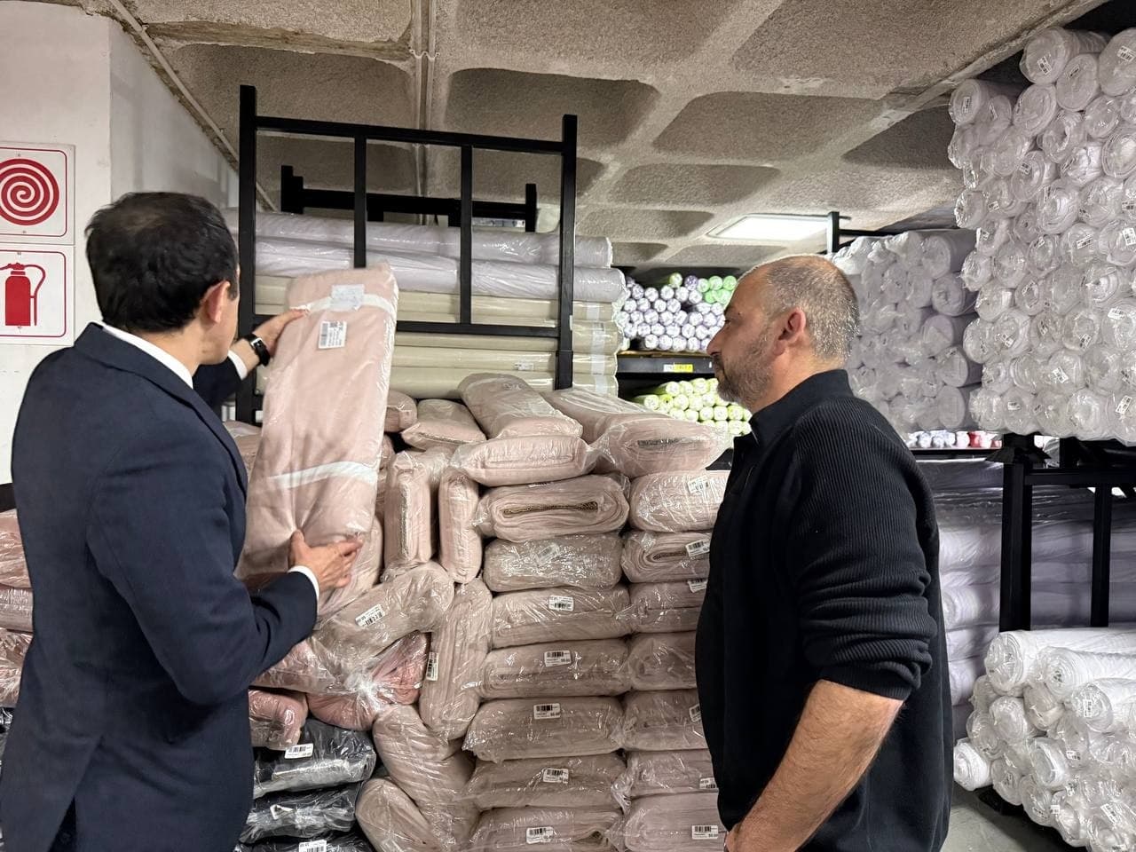 Negotiations Held with MSR (National Fabrics) on Textile Product Exports.