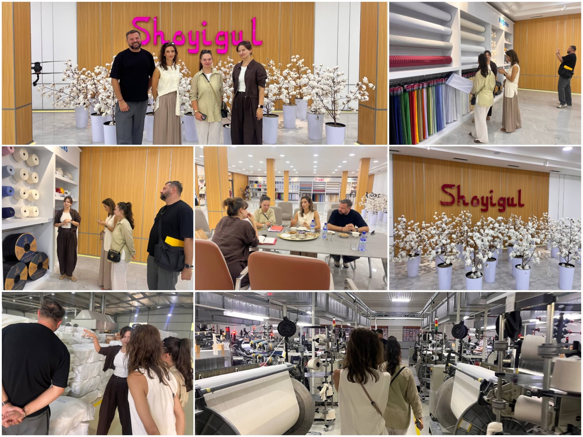 LPP S.A. Delegation Visits Textile Enterprises in Bukhara Region