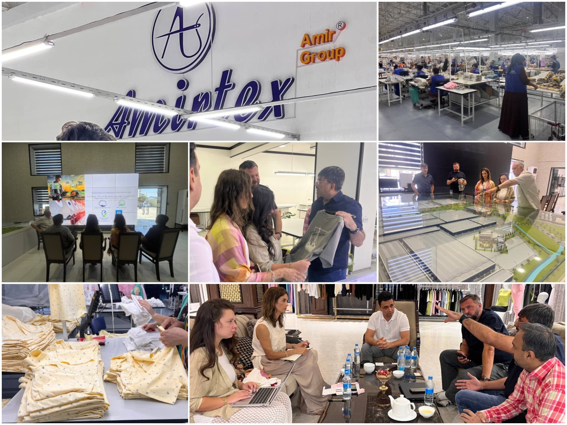 LPP S.A. Delegation Visits Textile Enterprises in Bukhara Region