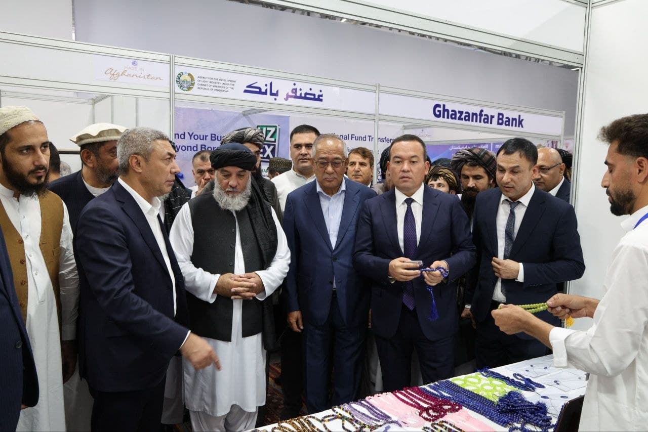 O‘zbekiston–Afg‘oniston yengil sanoat mahsulotlari ko‘rgazmasi bo‘lib o‘tmoqda