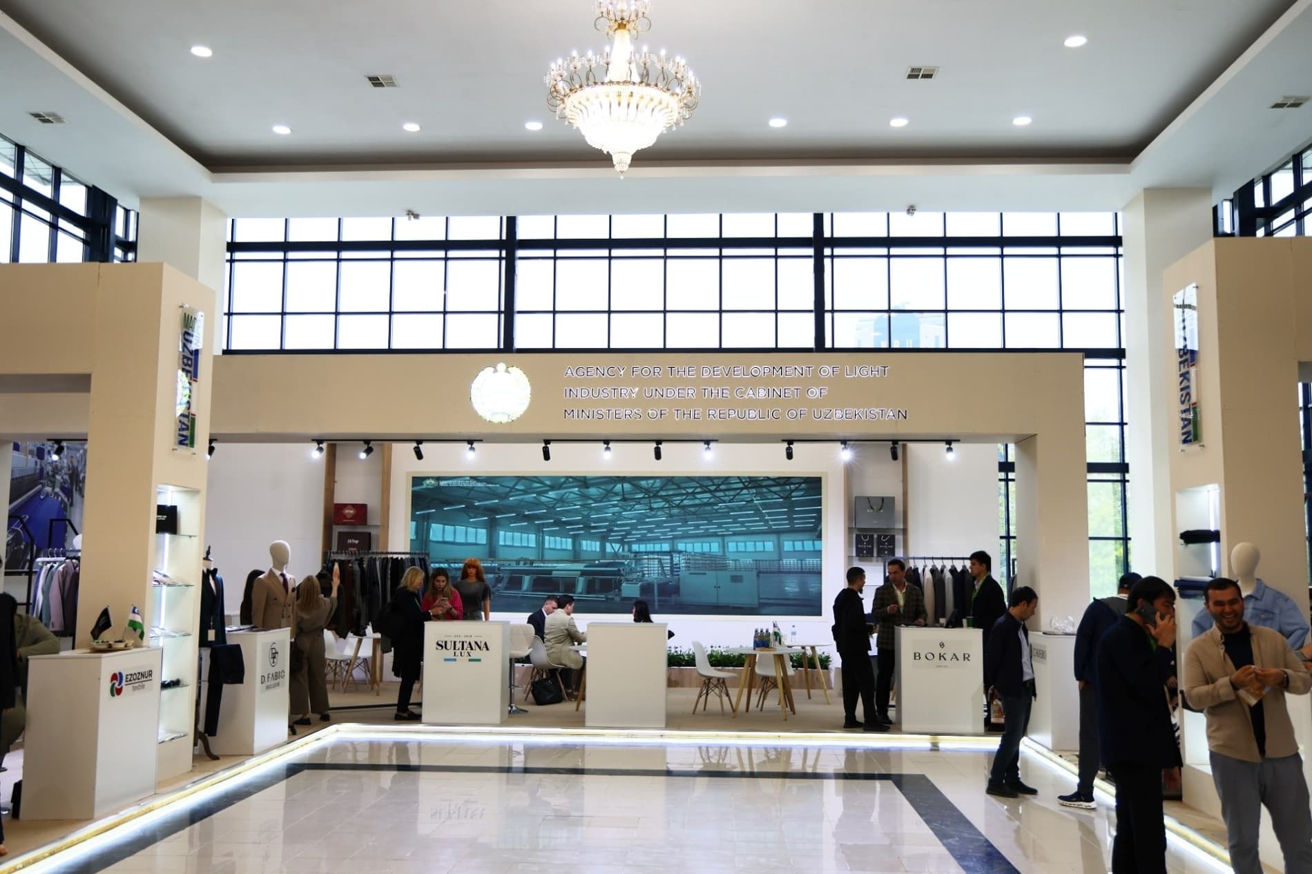 Международные выставки Heimtextil Uzbekistan, Texworld Tashkent и Apparel Sourcing Tashkent продолжаются в активном режиме