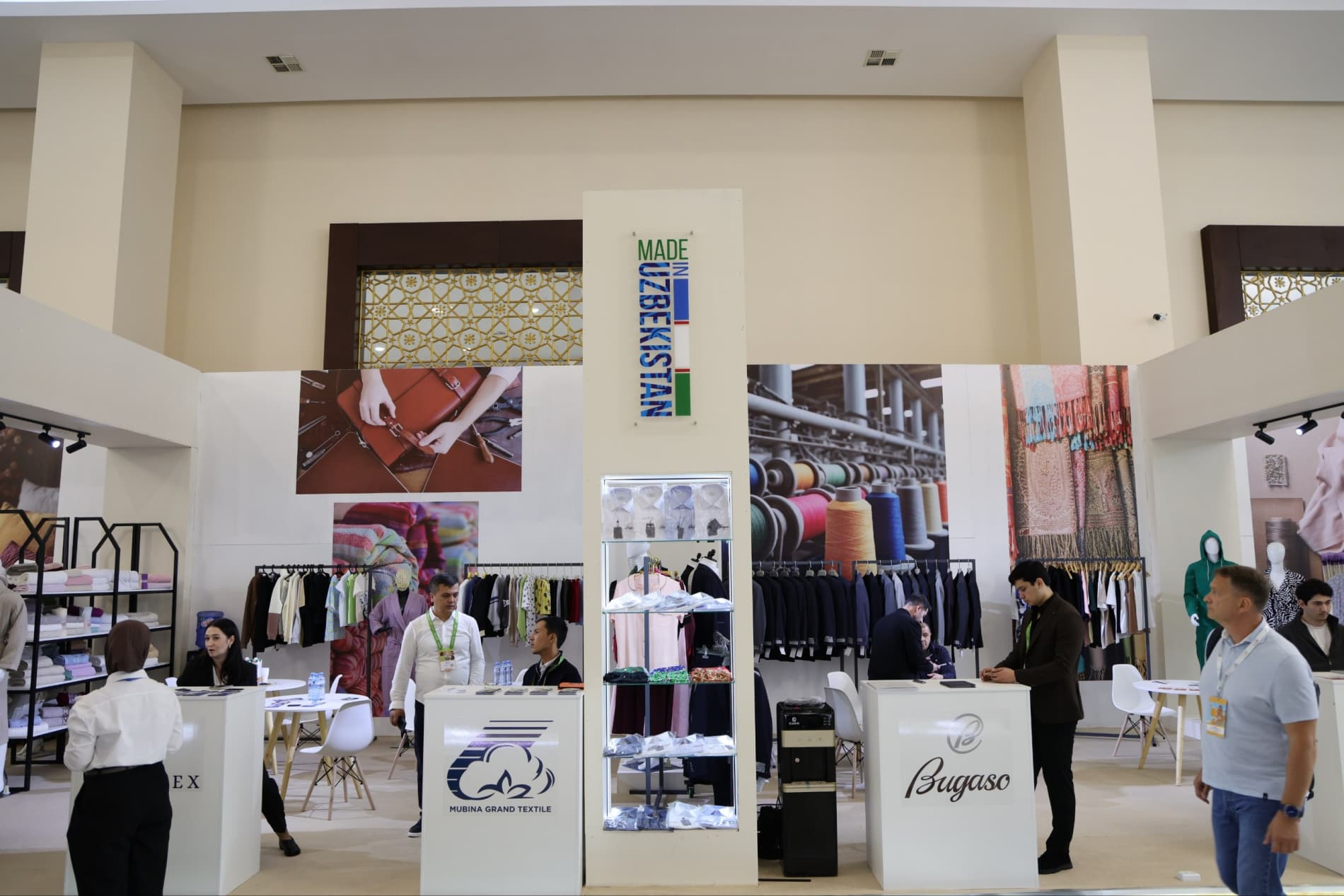 Международные выставки Heimtextil Uzbekistan, Texworld Tashkent и Apparel Sourcing Tashkent продолжаются в активном режиме