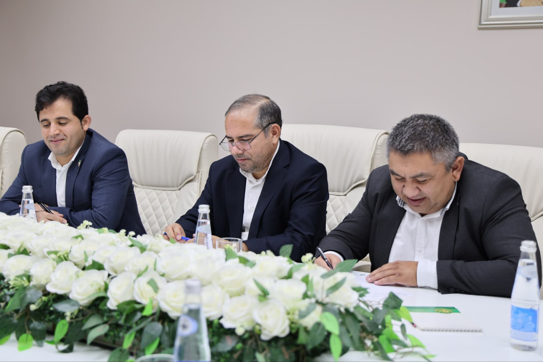 Eron Islom Respublikasining O‘zbekistondagi elchixonasi savdo attashesi Rahmatollah Xormali bilan uchrashuv bo'lib o'tdi