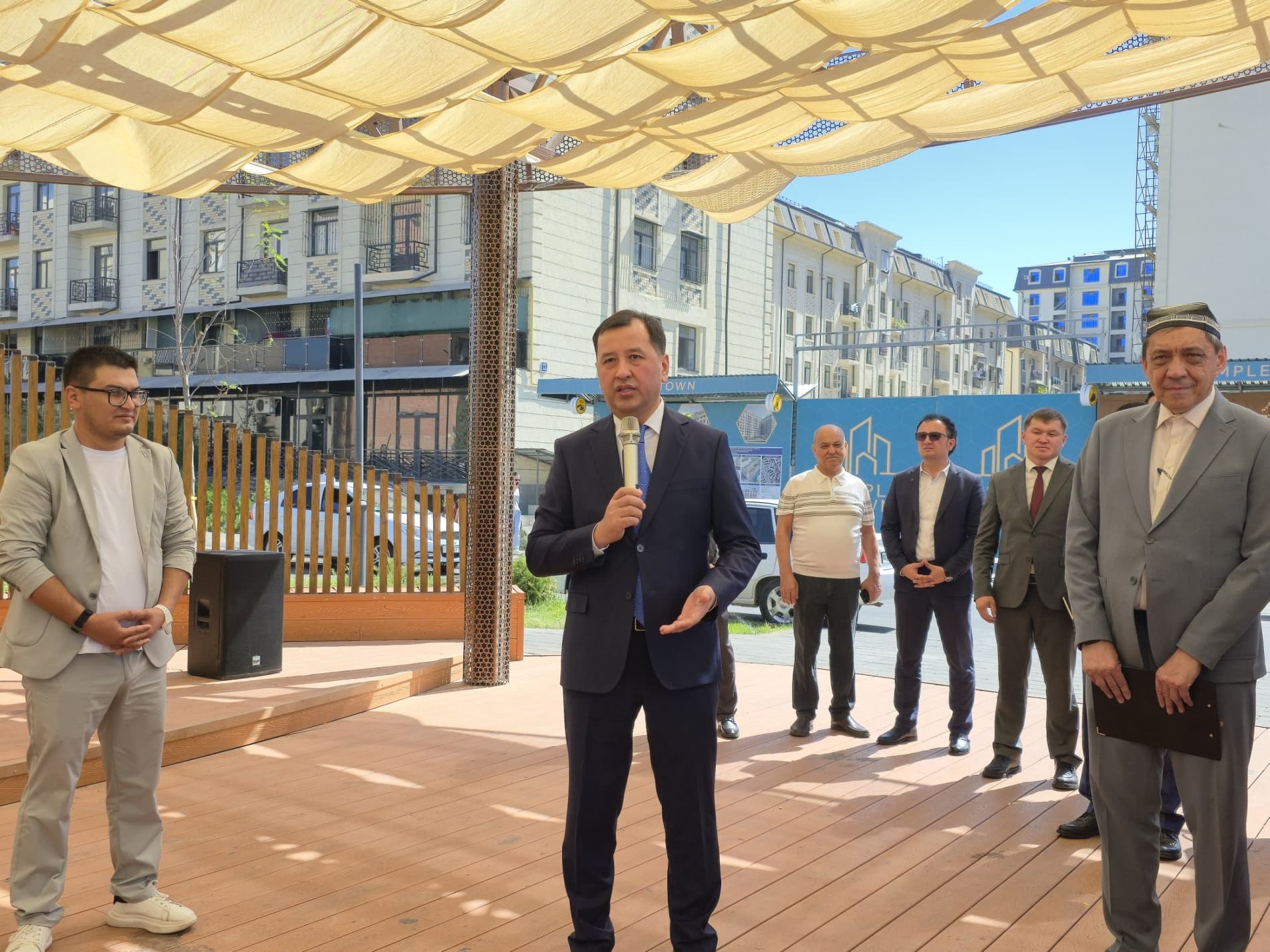 Sergeli tumanining "O‘zgarish" mahallasiga Qozog‘iston Respublikasidan delegatsiya tashrif buyurdi.
