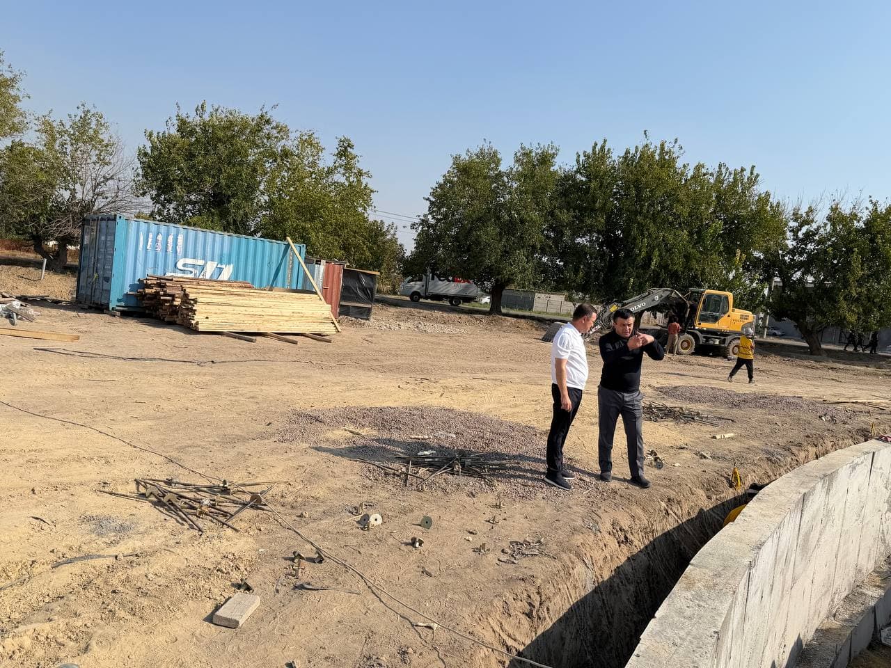 Qumariq mahallasida yangi ekologik dam olish maskani barpo etilmoqda