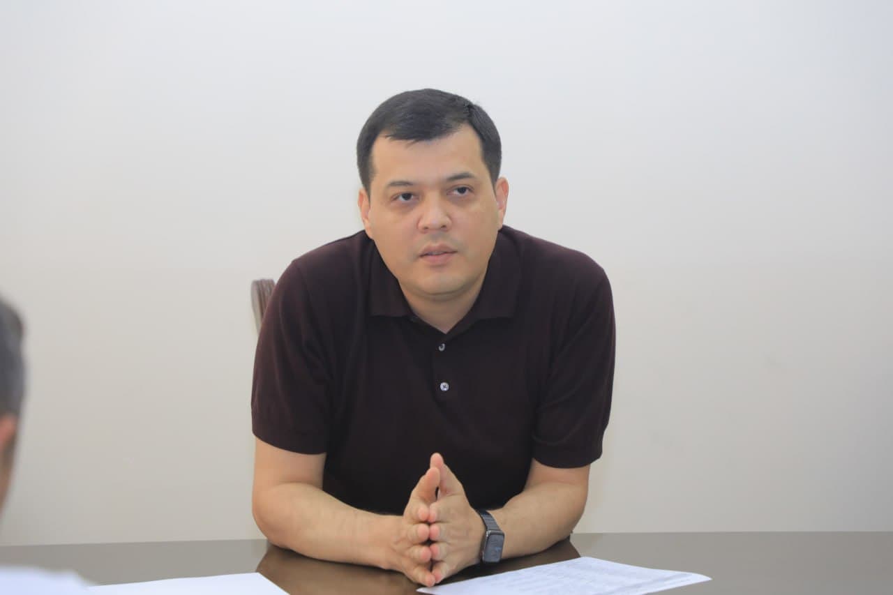 УЧТЕПИНСКИЙ РАЙОННЫЙ ХОКИМ ПРОВЁЛ ОЧЕРЕДНОЙ ВЫЕЗДНОЙ ПРИЁМ ГРАЖДАН
