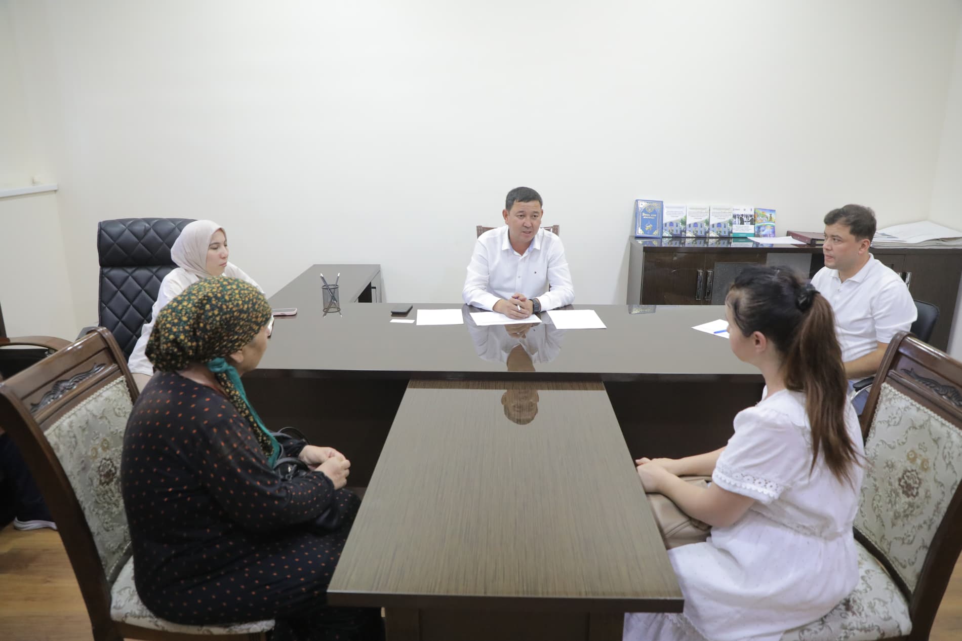 HOKIM O'RINBOSARINING SHAXSIY QABUL O'TKAZILDI