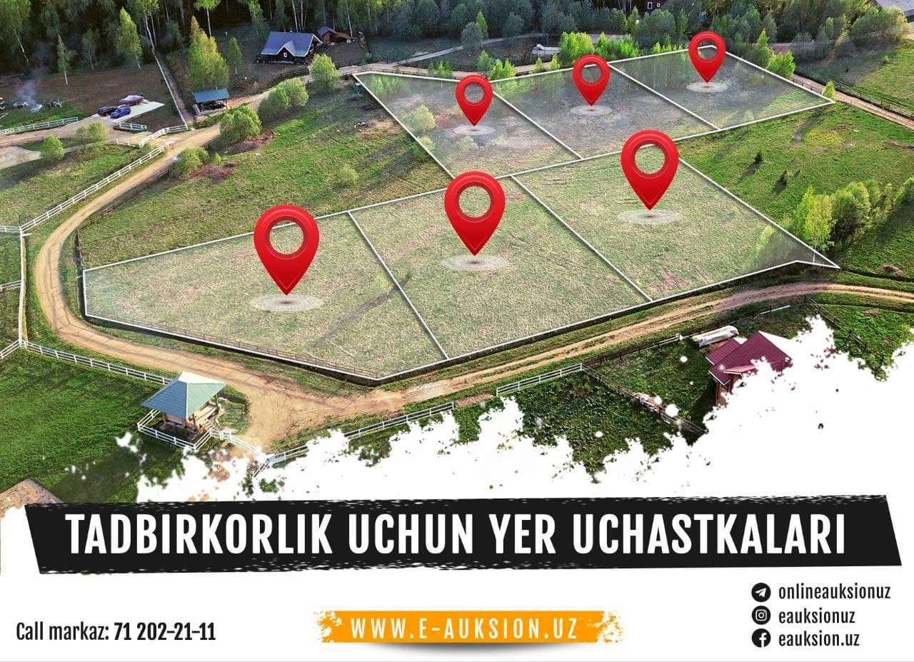 TADBIRKORLAR UCHUN YER UCHASTKALARI