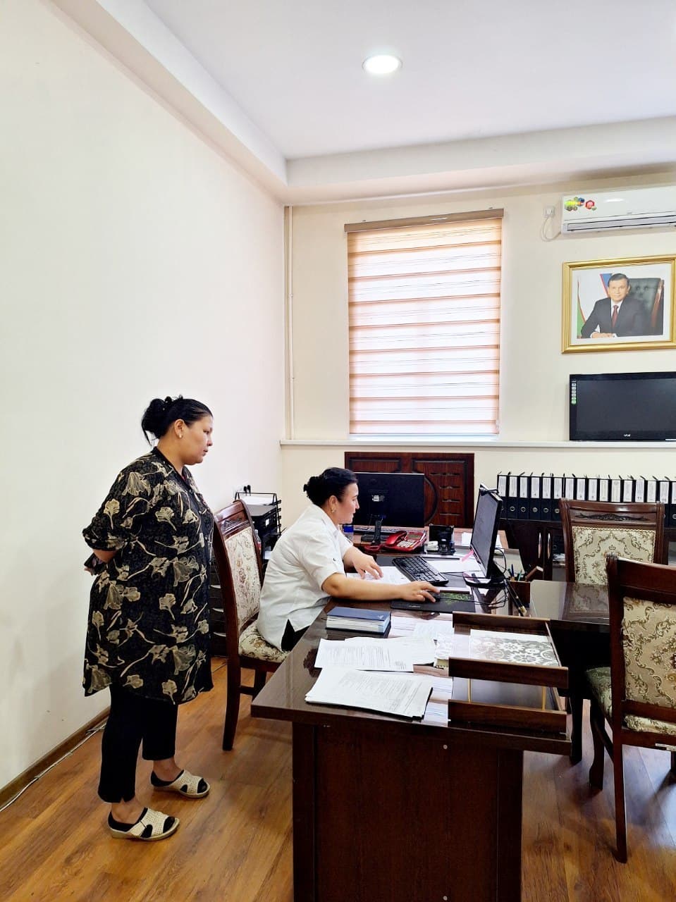 UCHTEPADA NAVBATDAGI SHAXSIY QABUL TASHKIL ETILDI