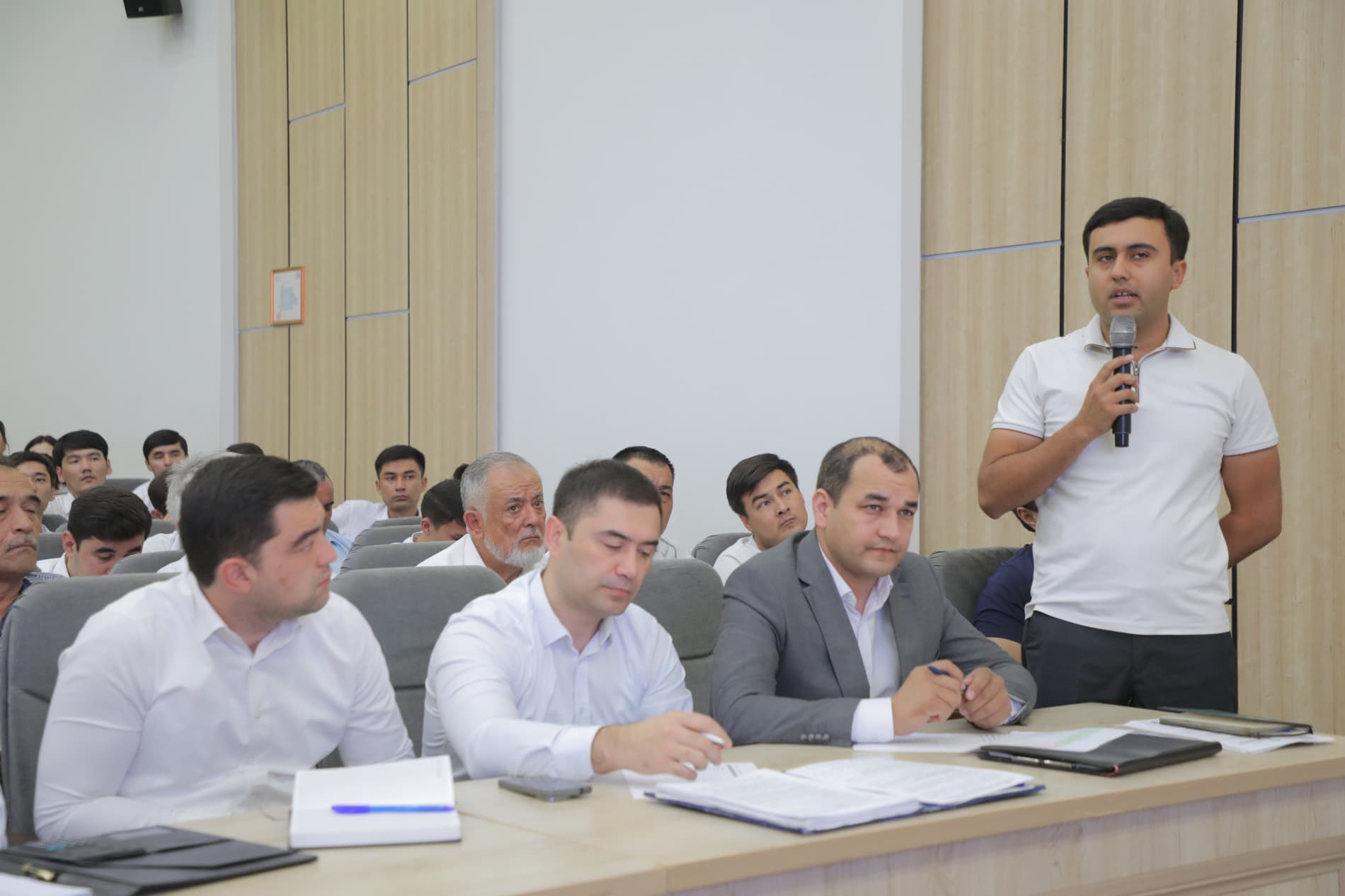 UCHTEPADA KAMBAG‘ALLIKNI QISQARTIRISH BO‘YICHA MUHOKAMAVIY YIG‘ILISH O‘TKAZILDI