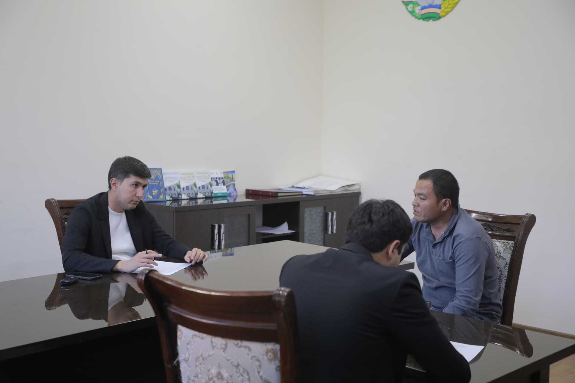 UCHTEPADA NAVBATDAGI SHAXSIY QABUL TASHKIL ETILDI