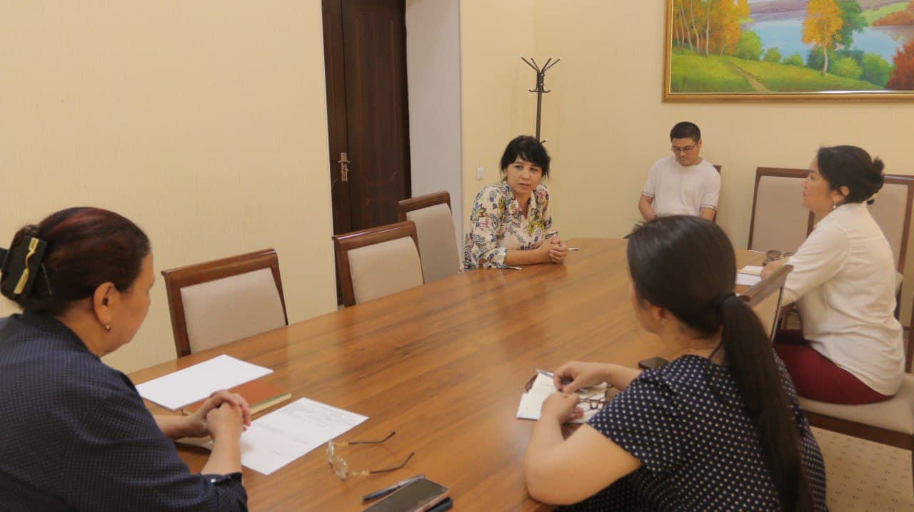 Bugun Qoraqalpog’iston Respublikasi Vazirlar Kengashi Raisining o’rinbosari, Oila va xotin-qizlar qo‘mitasi raisi M.Ahmedova o‘zining shaxsiy qabulini o‘tkazdi.