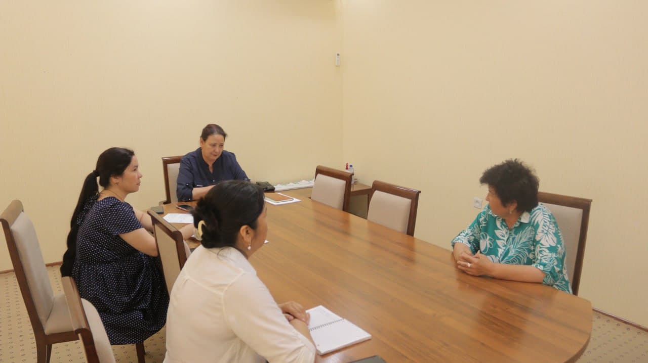 Bugun Qoraqalpog’iston Respublikasi Vazirlar Kengashi Raisining o’rinbosari, Oila va xotin-qizlar qo‘mitasi raisi M.Ahmedova o‘zining shaxsiy qabulini o‘tkazdi.