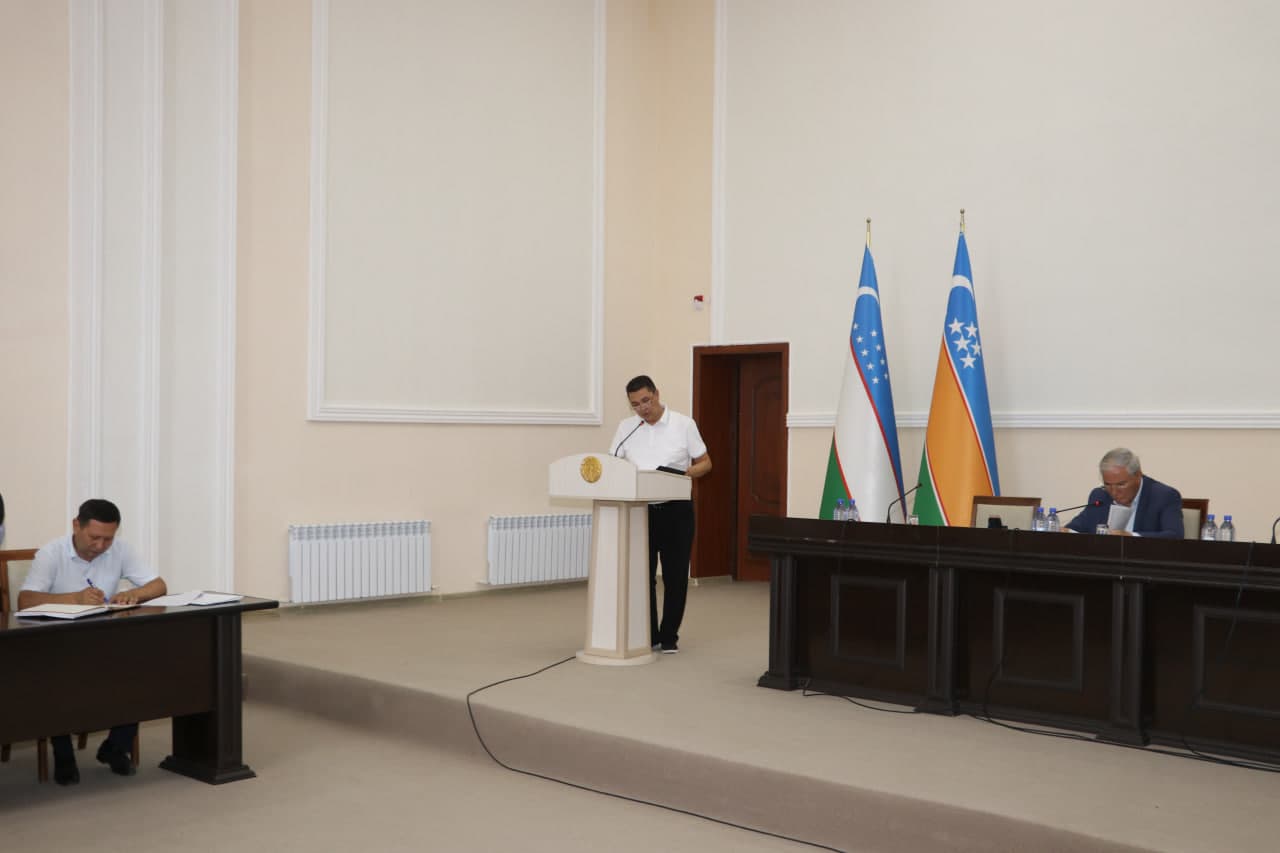 Chimboy tumanida Hurmatli Prezidentimizning "Respublika hududlarini jadal kompleks rivojlantirish uchun tanlab olingan tuman (shahar) larda amaliy chora-tadbirlarni amalga oshirish to‘g‘risida"gi PQ-132-sonli qarorining ijrosini taminlash maqsadida majlis