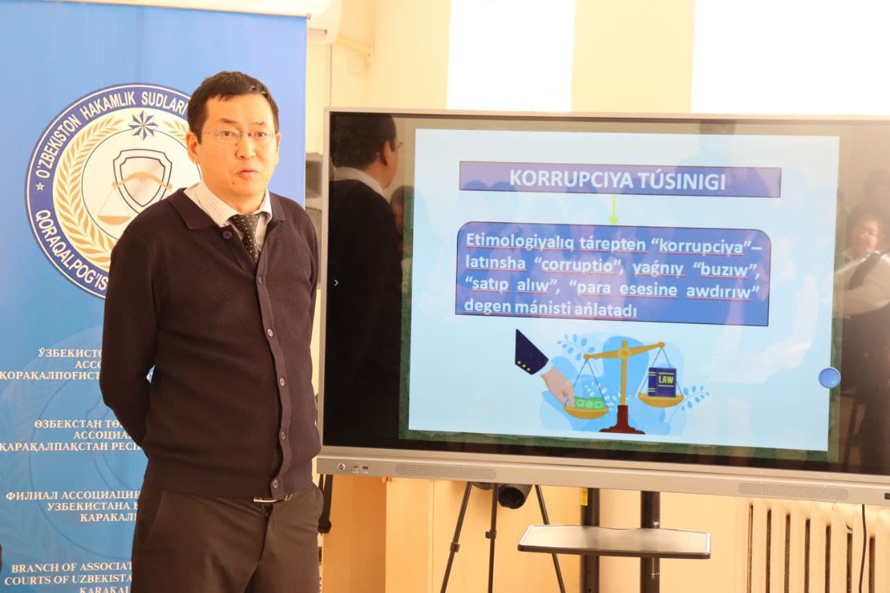 “Korrupsiyaga qarshi kurashish yo‘lida” nomli grant loyihasi doirasida ishlar amalga oshirildi.