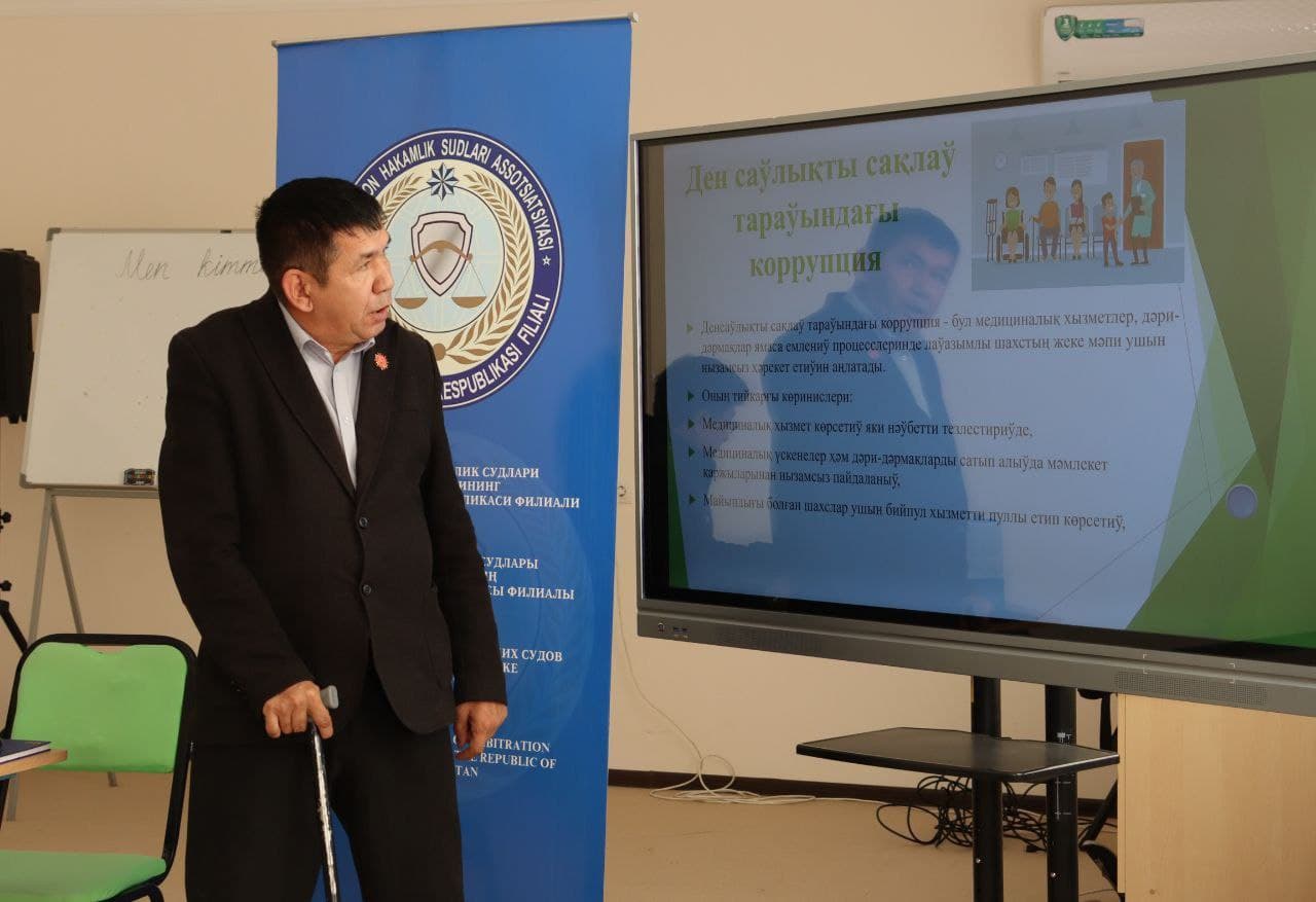 “Korrupsiyaga qarshi kurashish yo‘lida” nomli grant loyihasi doirasida ishlar amalga oshirildi.