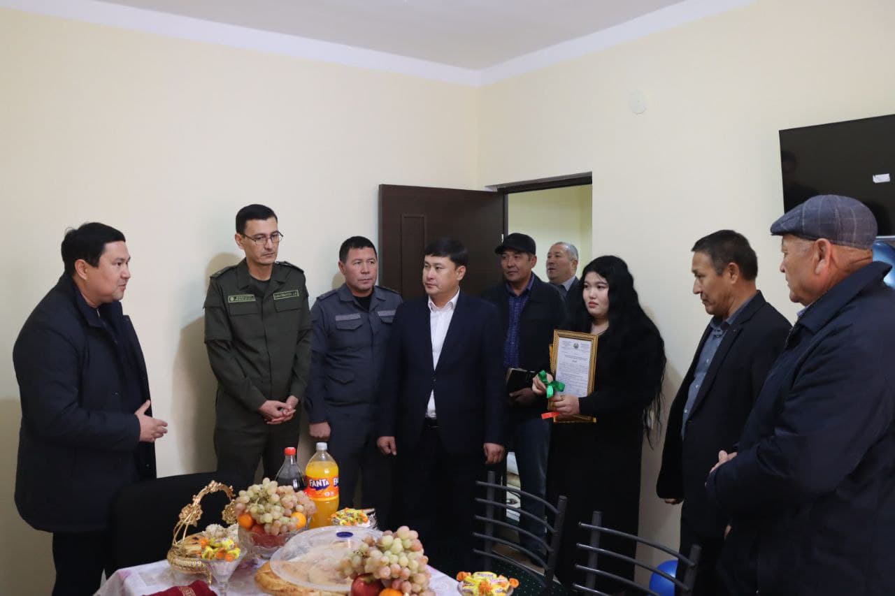 Bo‘zatovlik yana bir yosh uy-joy bilan ta’minlandi.