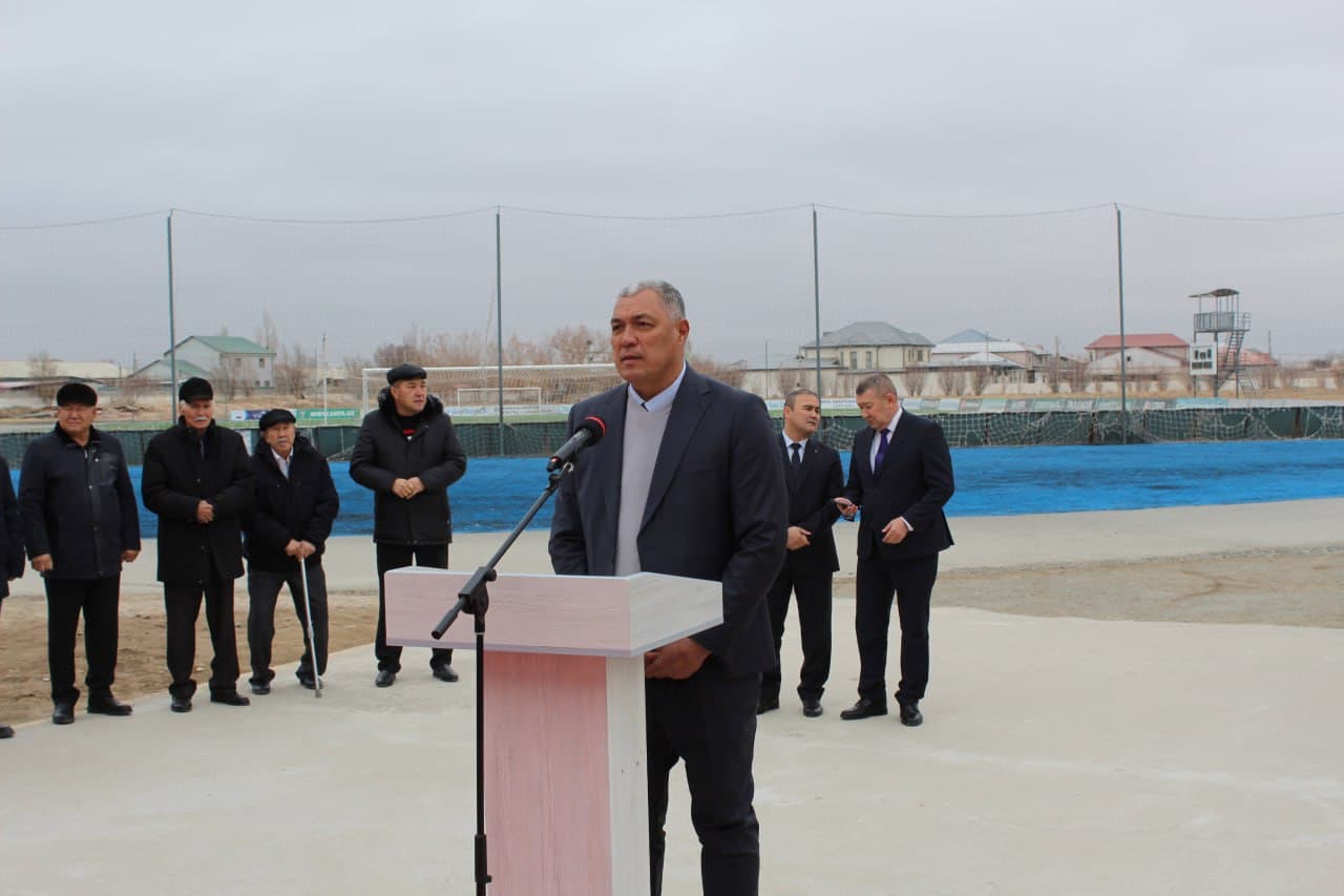 В Нукусе сданы в эксплуатацию новые спортивные сооружения