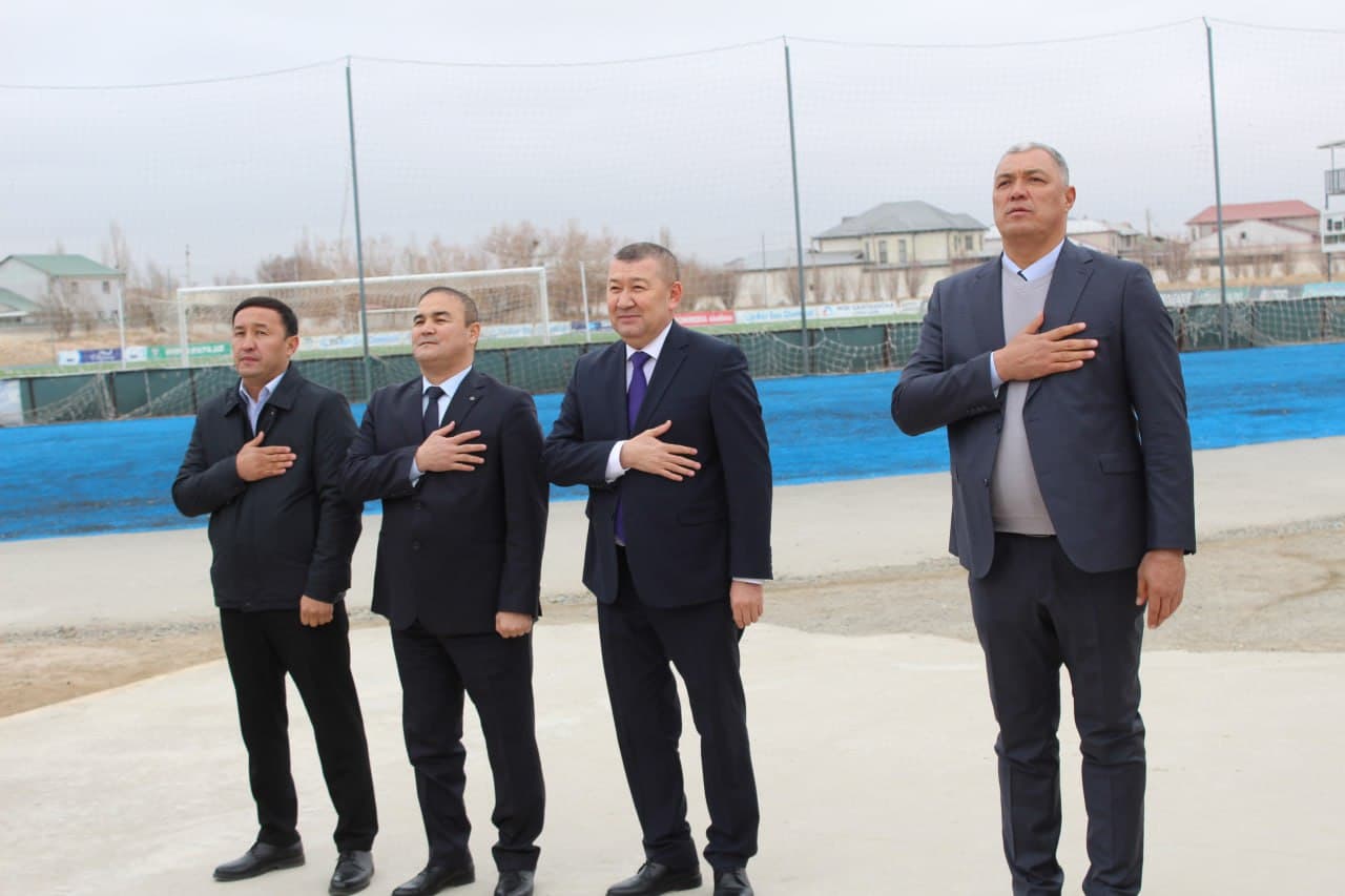 В Нукусе сданы в эксплуатацию новые спортивные сооружения