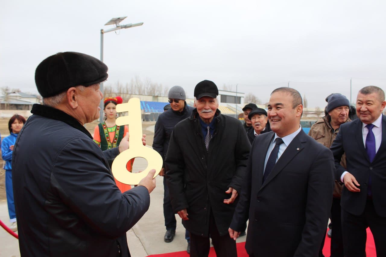 В Нукусе сданы в эксплуатацию новые спортивные сооружения