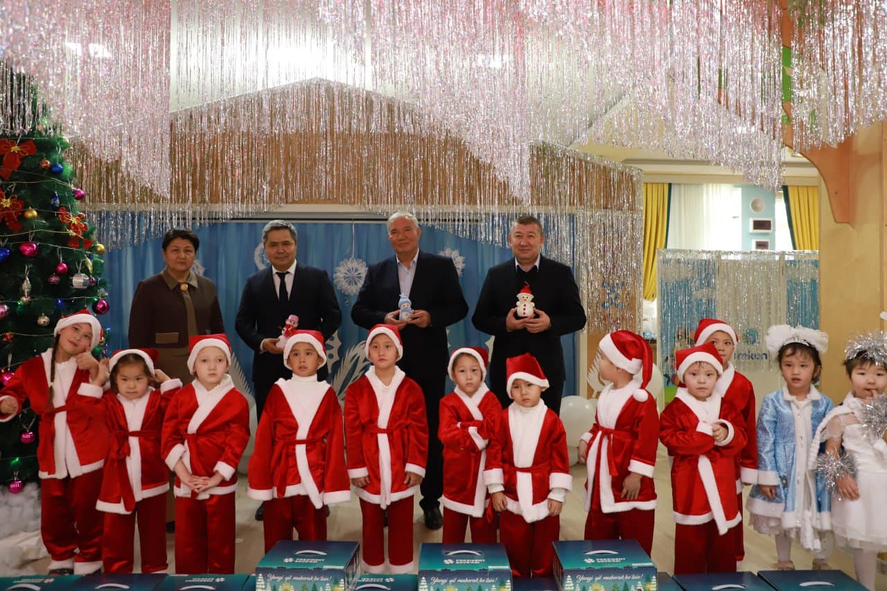 Yangi yil bayrami munosabati bilan bolalarga Prezident sovg‘alari topshirildi
