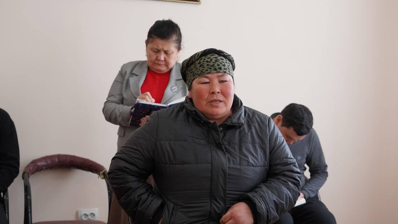 Mo‘ynoq tumanida Qoraqalpog’iston Respublikasi Vazirlar Kengashi Raisining o’rinbosari, Oila va xotin-qizlar qo‘mitasi raisi M.Axmedovaning sayyor qabuli o‘tkazildi.