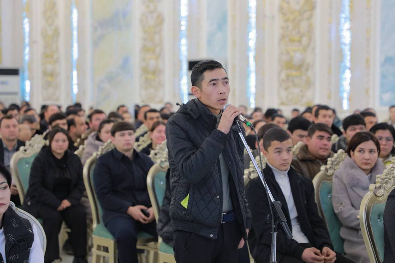 Amudaryo tumanida Qoraqalpog‘iston Respublikasi Vazirlar Kengashining Raisi Farxod Ermanov ishtirokida “Rahbar va yoshlar uchrashuvi” bo‘lib o‘tdi.