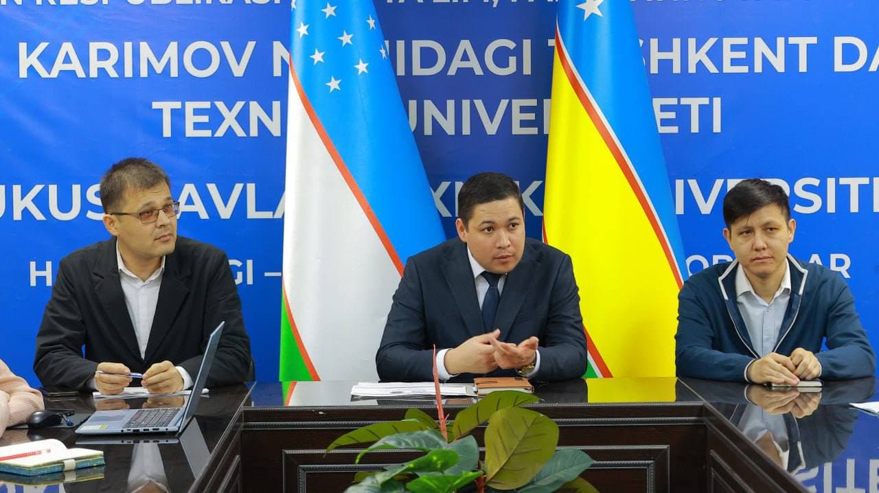 Universitetda ilmiy-tadqiqot va innovatsion faoliyatni rivojlantirish masalalariga bag‘ishlangan ochiq muloqot o‘tkazildi