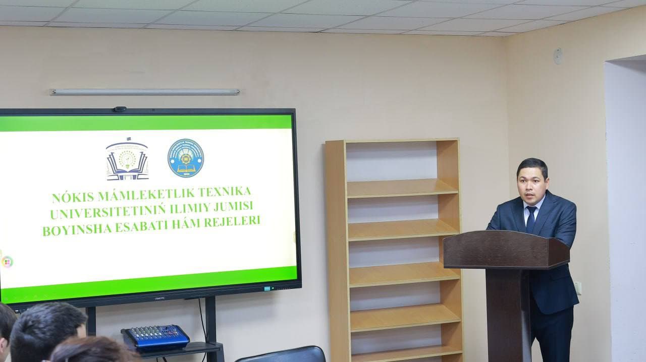 Universitetda ilmiy-tadqiqot va innovatsion faoliyatni rivojlantirish masalalariga bag‘ishlangan ochiq muloqot o‘tkazildi