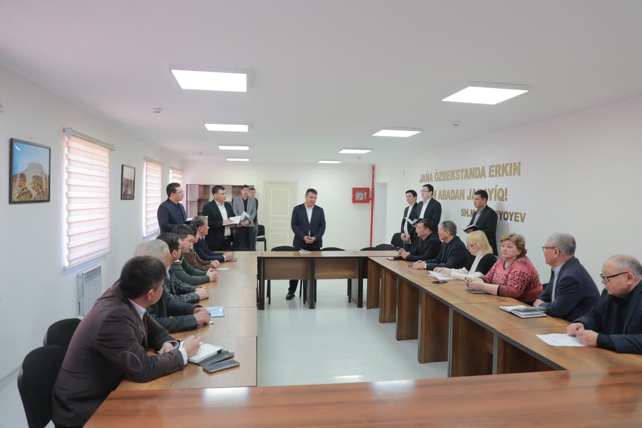 Nukus shahrida amalga oshirilayotgan ishlar o'rganildi.