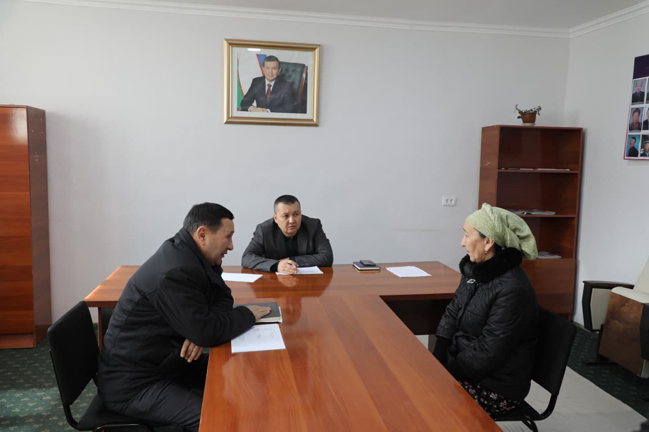 Hududlarda aholi murojaatlari o‘rganildi va amaliy choralar belgilandi