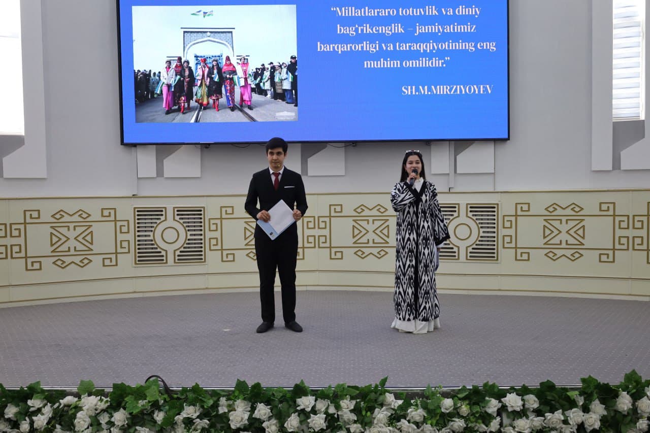 В Каракалпакском медицинском институте состоялся концерт "Узбекистан - страна толерантности"