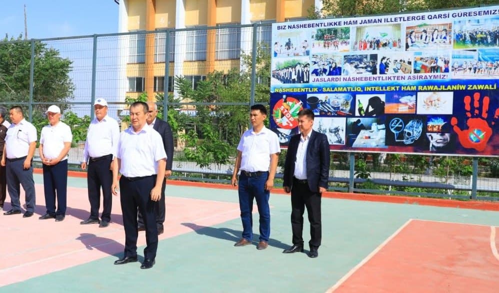 Zıyanlı illetlerge qarsı gúres — bárshemizdiń wazıypamız.
