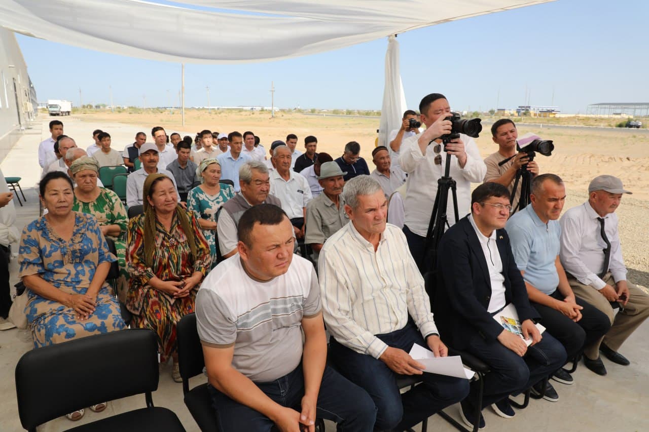 Nukus tumanida zamonaviy parrandachilik kompleksi ishga tushdi
