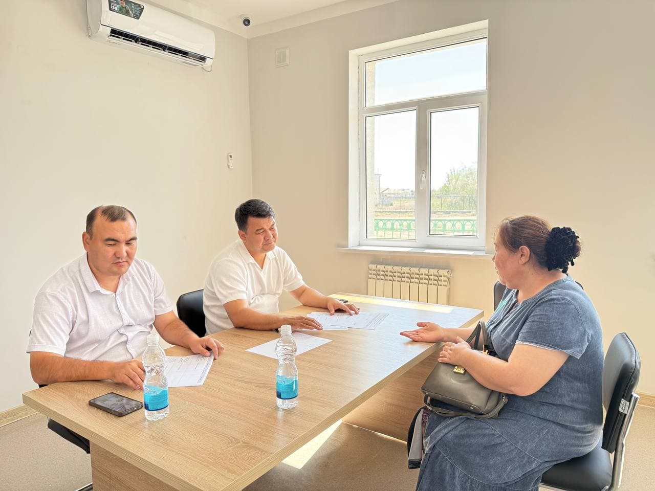 Taxiatoshda Qoraqalpog‘iston Respublikasi Vazirlar Kengashi Raisi o‘rinbosari R. Zarekeevning sayyor qabuli bo‘lib o‘tdi