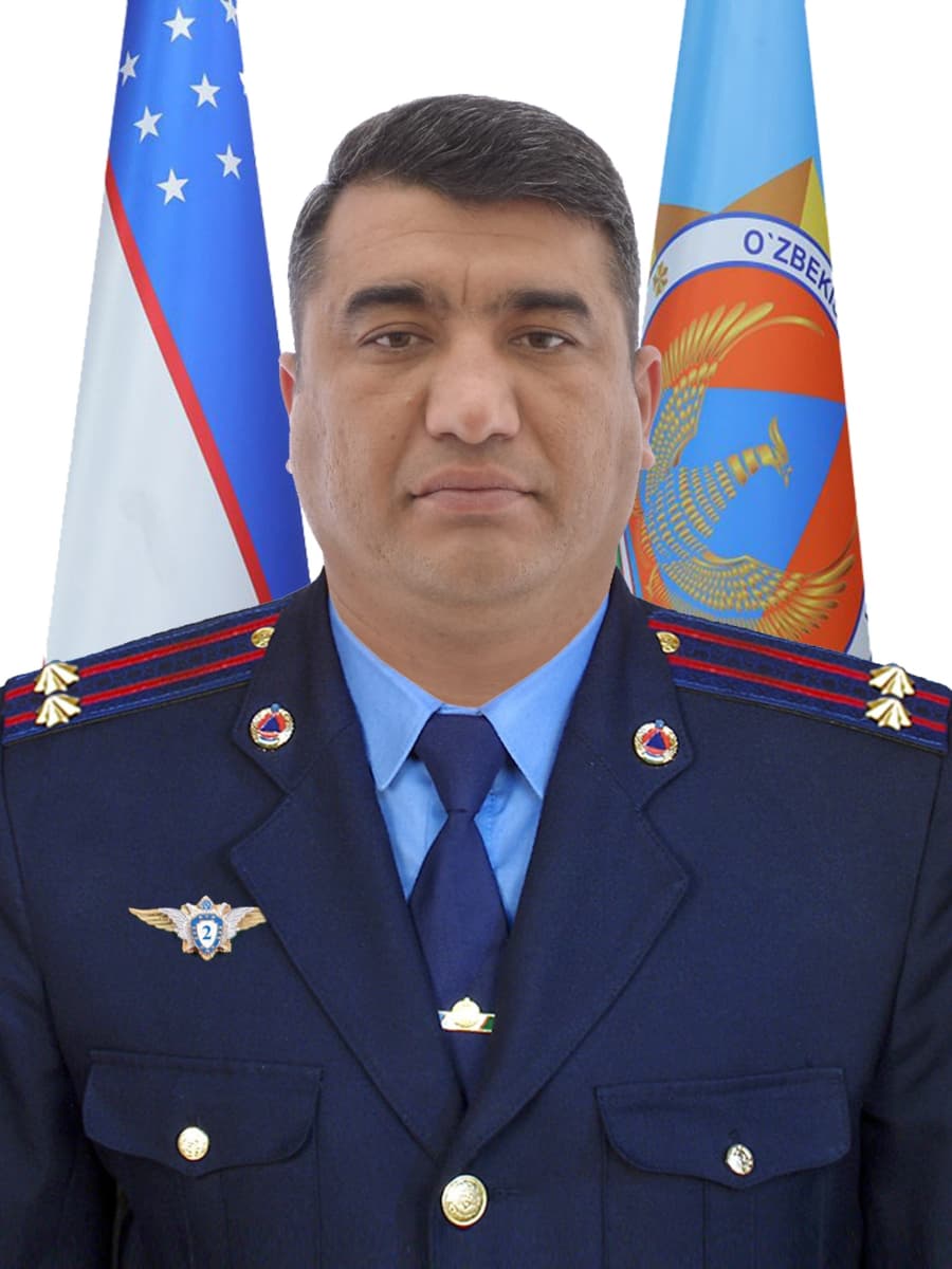 podpolkovnik Ruziyev Nodirbek Xamrokulovich