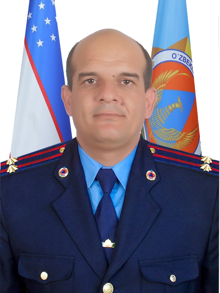 podpolkovnik Djabbarov Jasur Erkinovich